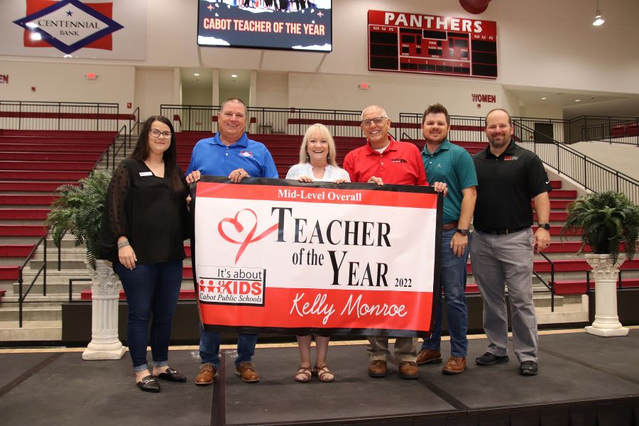 Kelly Monroe, Mid-Level Teacher of the Year