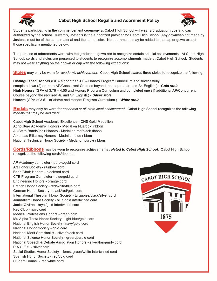 Graduation Information Page 5