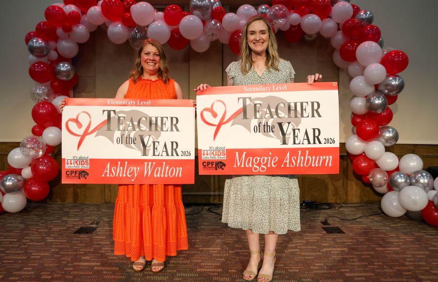 Teacher of the Year and Secondary Teacher of the Year