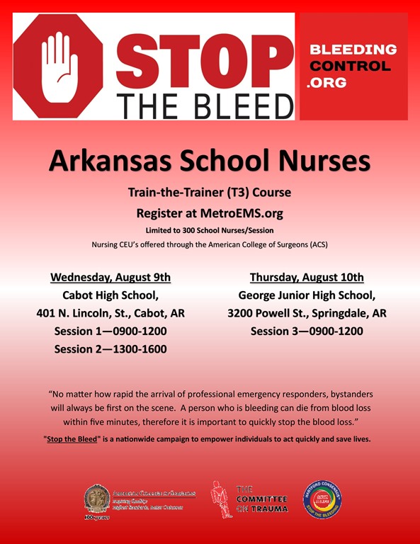 Learn how to Stop the Bleed